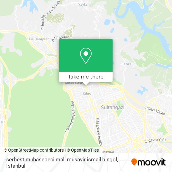 serbest muhasebeci mali müşavir ismail bingöl map