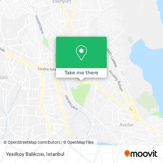 Yesılkoy Balıkcısı map
