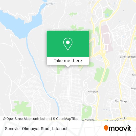 Sonevler Olimpiyat Stadı map