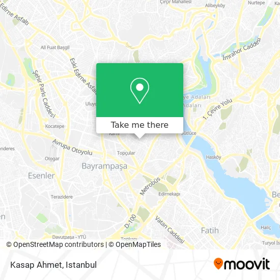 Kasap Ahmet map