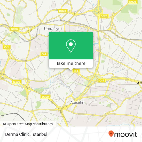 Derma Clinic map