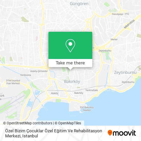 Özel Bizim Çocuklar Özel Eğitim Ve Rehabilitasyon Merkezi map