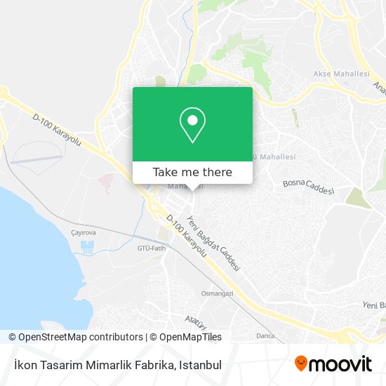 İkon Tasarim Mimarlik Fabrika map