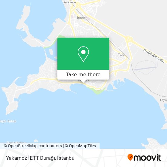 Yakamoz İETT Durağı map