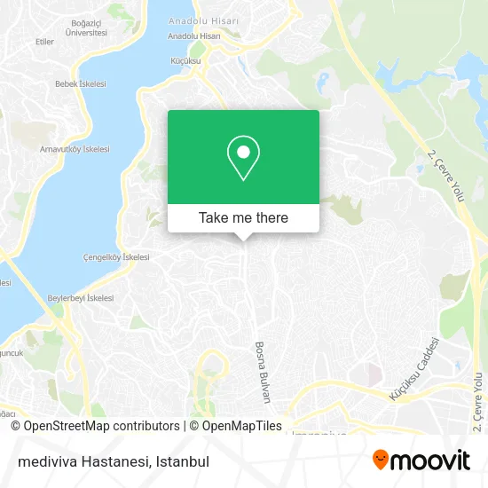 mediviva Hastanesi map