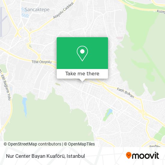 Nur Center Bayan Kuaförü map