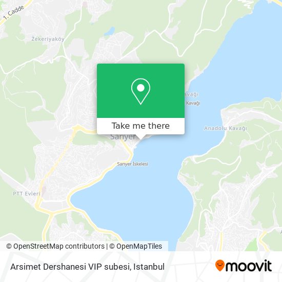 Arsimet Dershanesi VIP subesi map