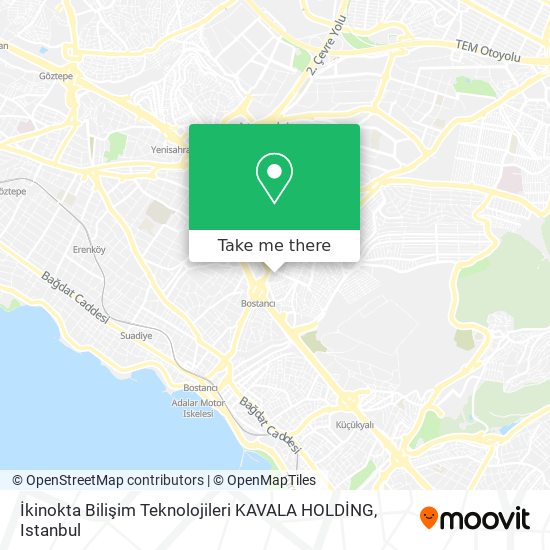 İkinokta Bilişim Teknolojileri KAVALA HOLDİNG map