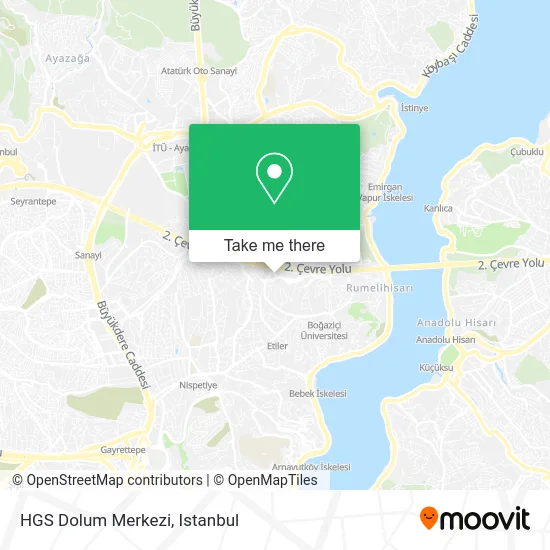 HGS Dolum Merkezi map