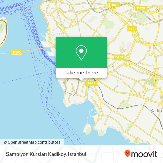 Şampiyon Kursları Kadikoy map