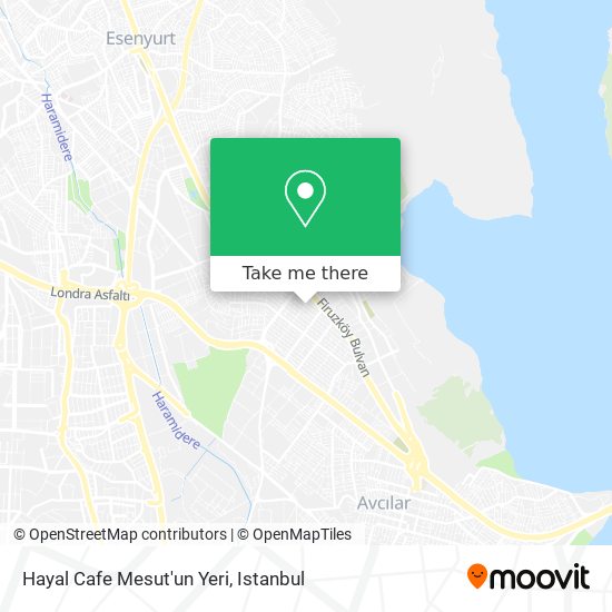 Hayal Cafe Mesut'un Yeri map