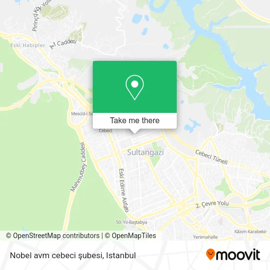 Nobel avm cebeci şubesi map