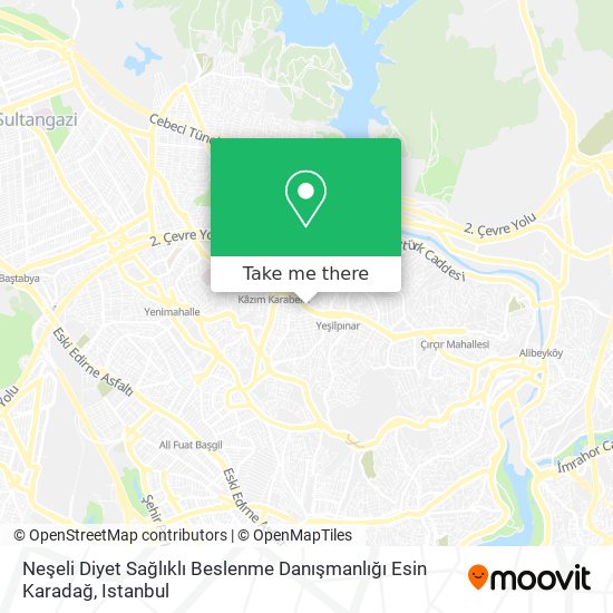 Neşeli Diyet Sağlıklı Beslenme Danışmanlığı Esin Karadağ map