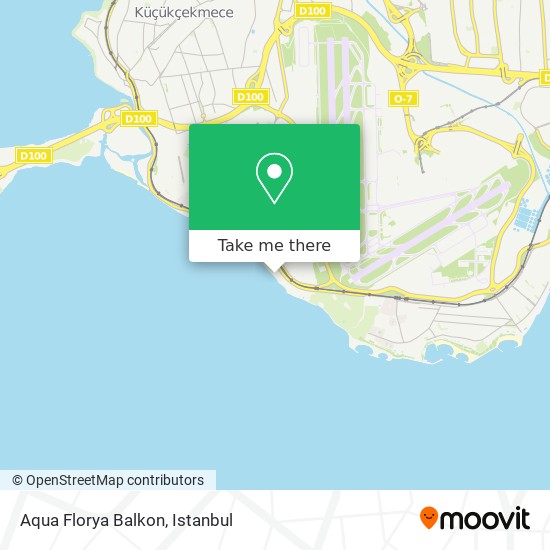 Aqua Florya  Balkon map