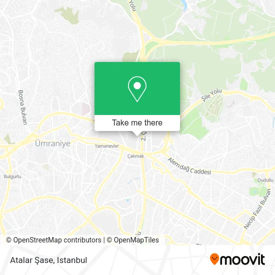 Atalar Şase map