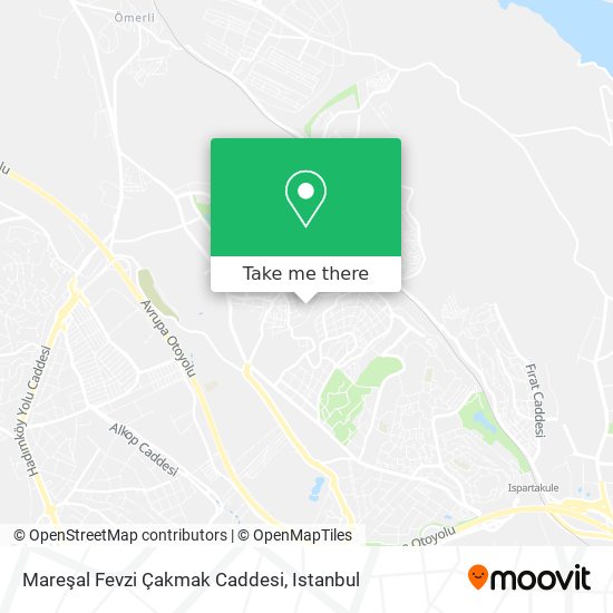 Mareşal Fevzi Çakmak Caddesi map