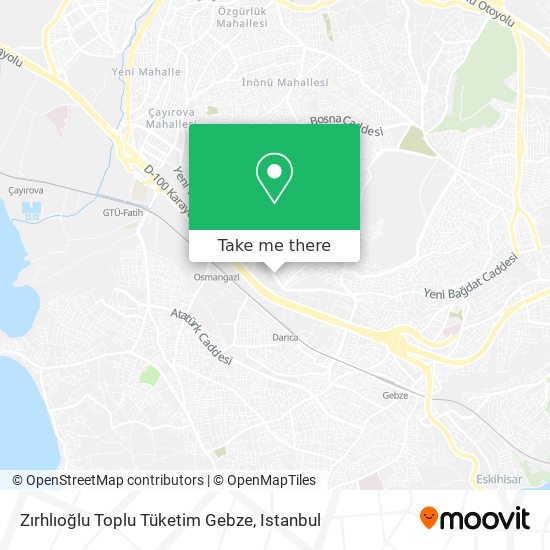 Zırhlıoğlu Toplu Tüketim Gebze map