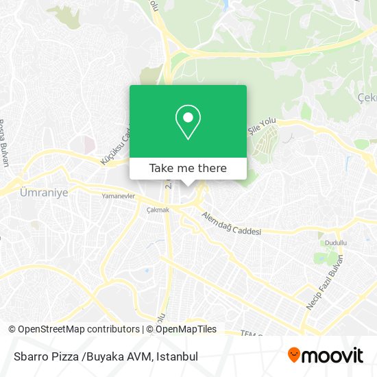 Sbarro Pizza /Buyaka AVM map