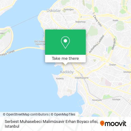 Serbest Muhasebeci Malimüsavir Erhan Boyacı ofisi map