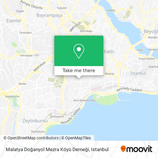 Malatya Doğanyol Mezra Köyü Derneği map