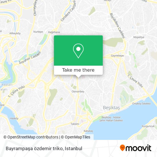 Bayrampaşa özdemir triko map