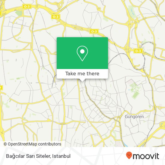 Bağcılar Sarı Siteler map