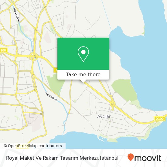 Royal Maket Ve Rakam Tasarım Merkezi map