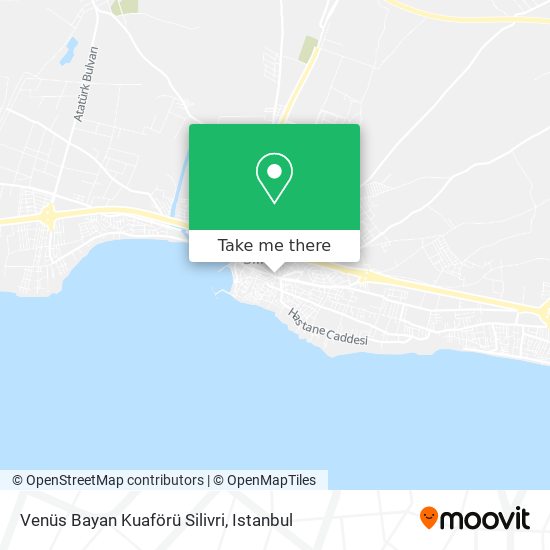 Venüs Bayan Kuaförü Silivri map