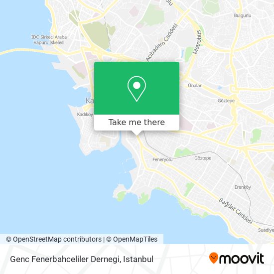 Genc Fenerbahceliler Dernegi map
