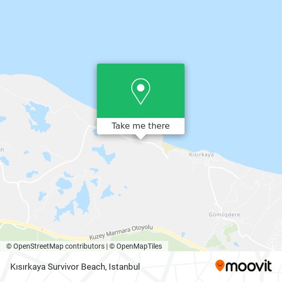 Kısırkaya Survivor Beach map