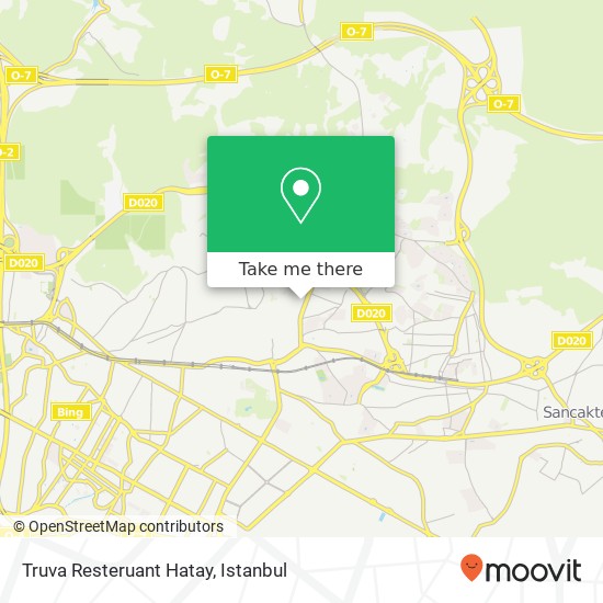 Truva Resteruant Hatay map