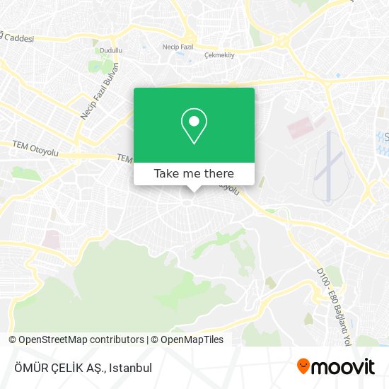 ÖMÜR ÇELİK AŞ. map
