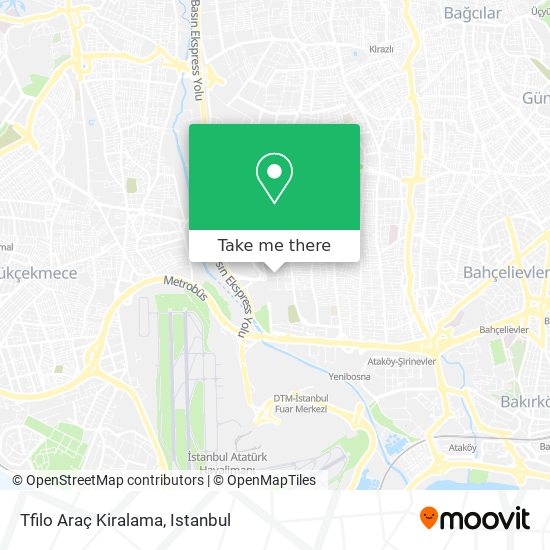Tfilo Araç Kiralama map