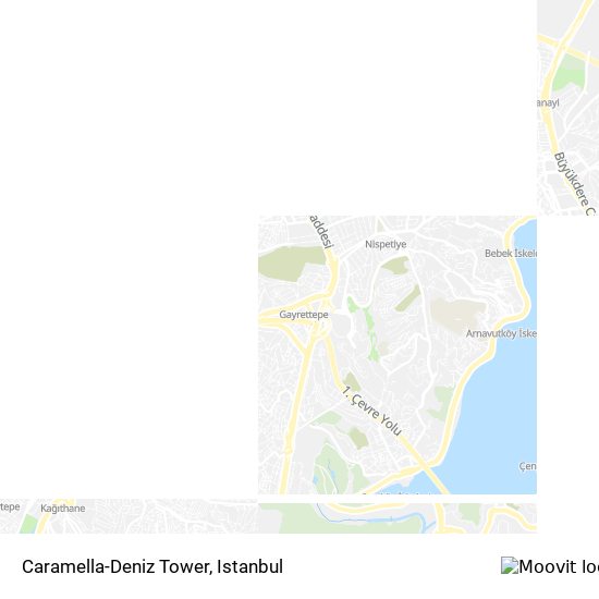 Caramella-Deniz Tower map