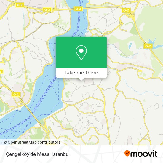 Çengelköy'de Mesa map