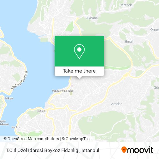 T.C Ìl Özel Ídaresi Beykoz Fidanlığı map