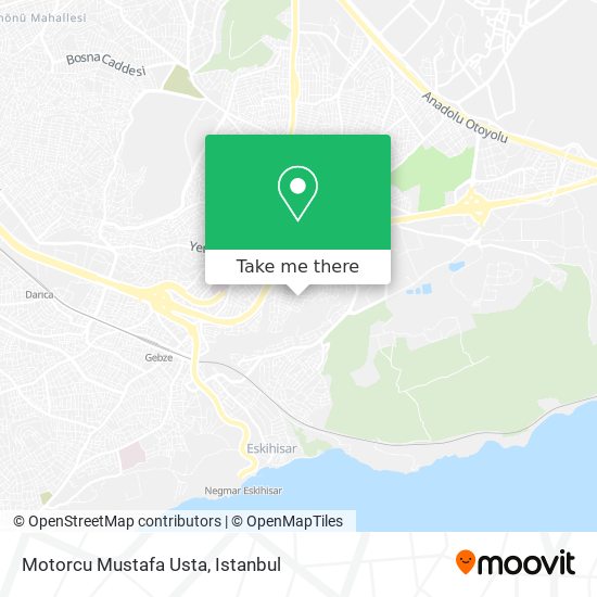 Motorcu Mustafa Usta map