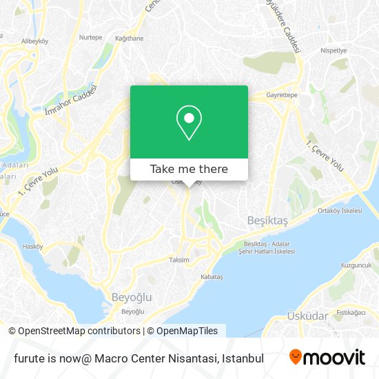 furute is now@ Macro Center Nisantasi map