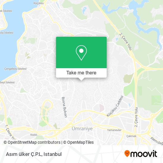 Asım ülker Ç.P.L map