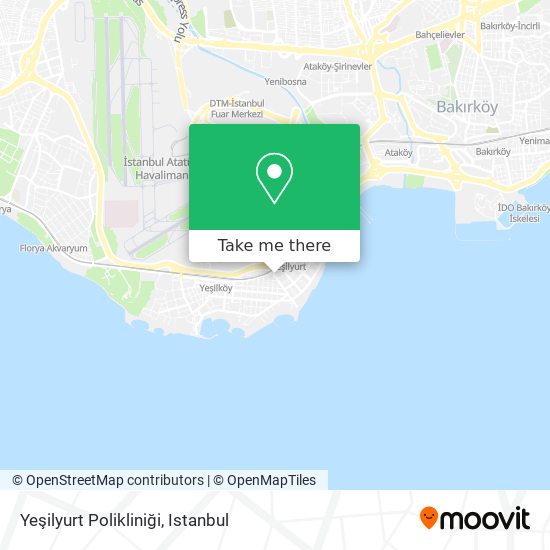 Yeşilyurt Polikliniği map