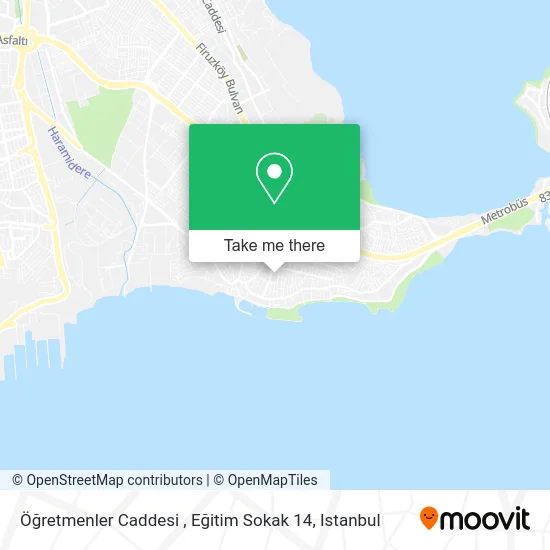 Öğretmenler Caddesi , Eğitim Sokak 14 map