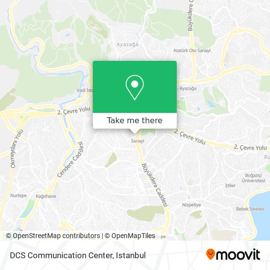 DCS Communication Center map