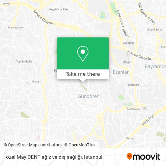 özel May DENT ağız ve dış sağlığı map