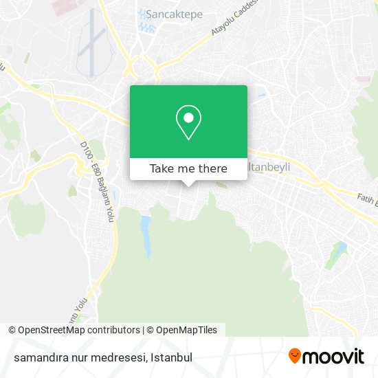 samandıra nur medresesi map