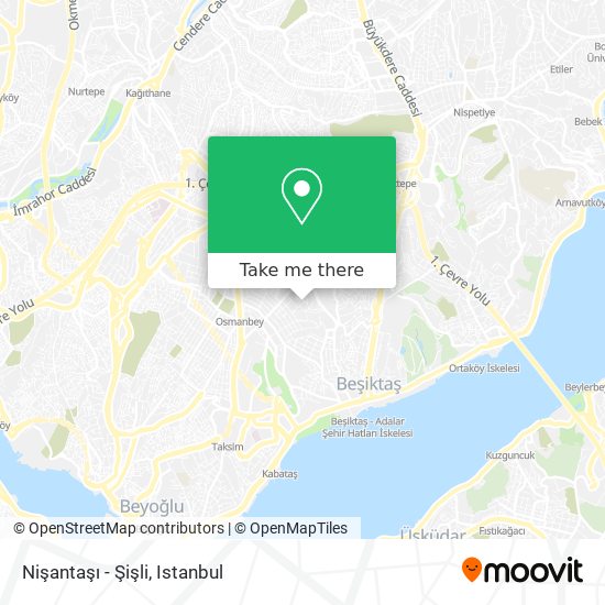 Nişantaşı - Şişli map