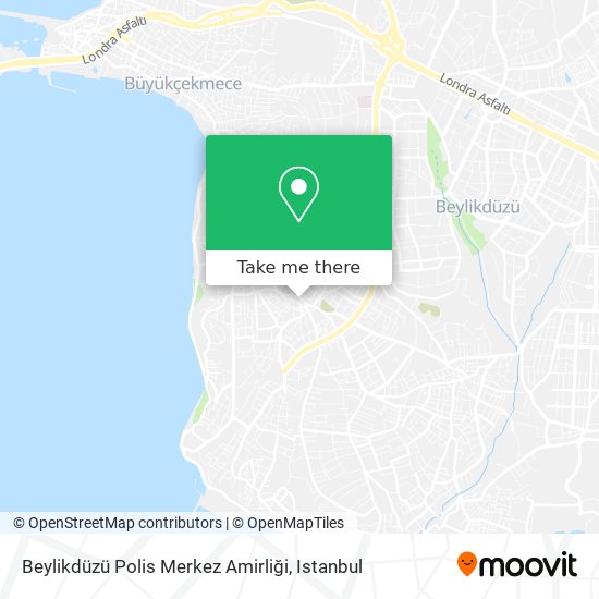 Beylikdüzü Polis Merkez Amirliği map