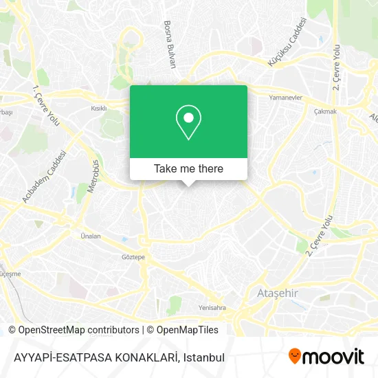 AYYAPİ-ESATPASA KONAKLARİ map