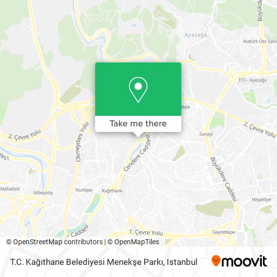 T.C. Kağıthane Belediyesi Menekşe Parkı map