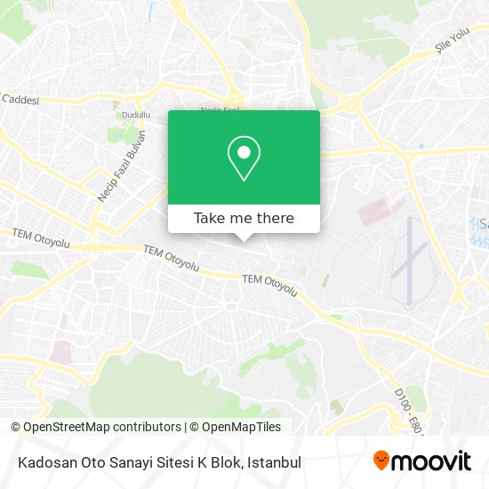 Kadosan Oto Sanayi Sitesi K Blok map