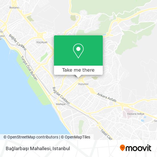 Bağlarbaşı Mahallesi map